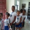 Visita dos alunos da Escola Passo de Anjo, de Cruz das Almas-BA
