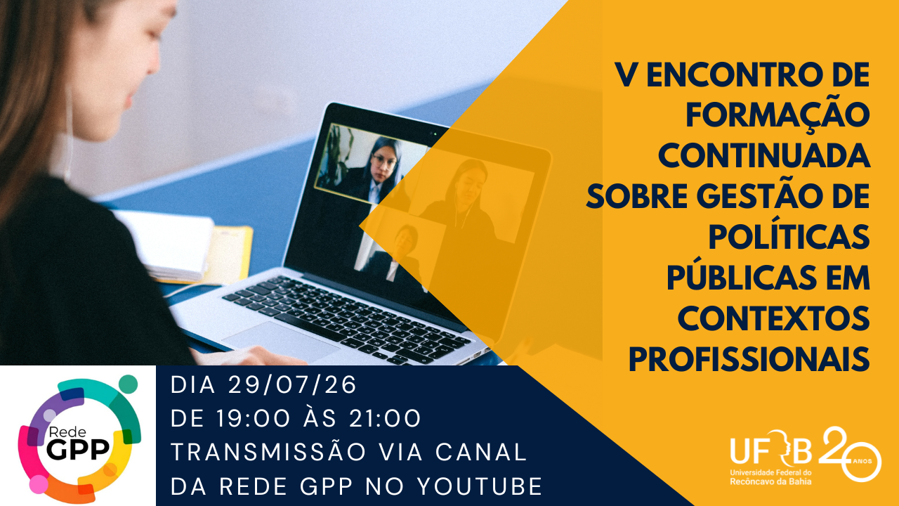 Banner V Encontro Formação Continuada