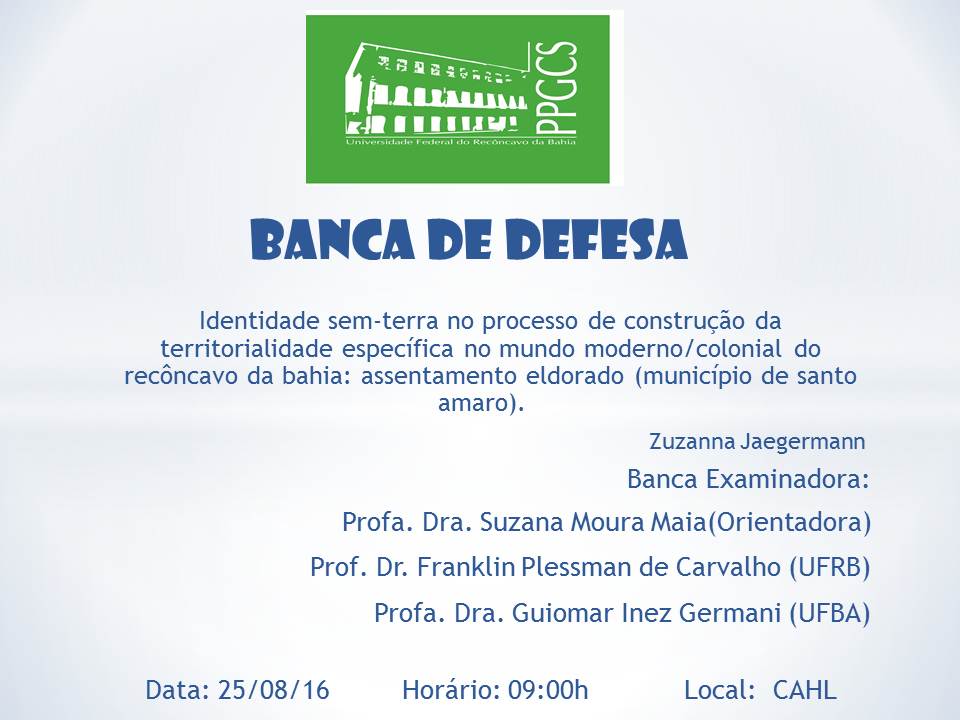 BANCA DE DEFESA Zuzanna