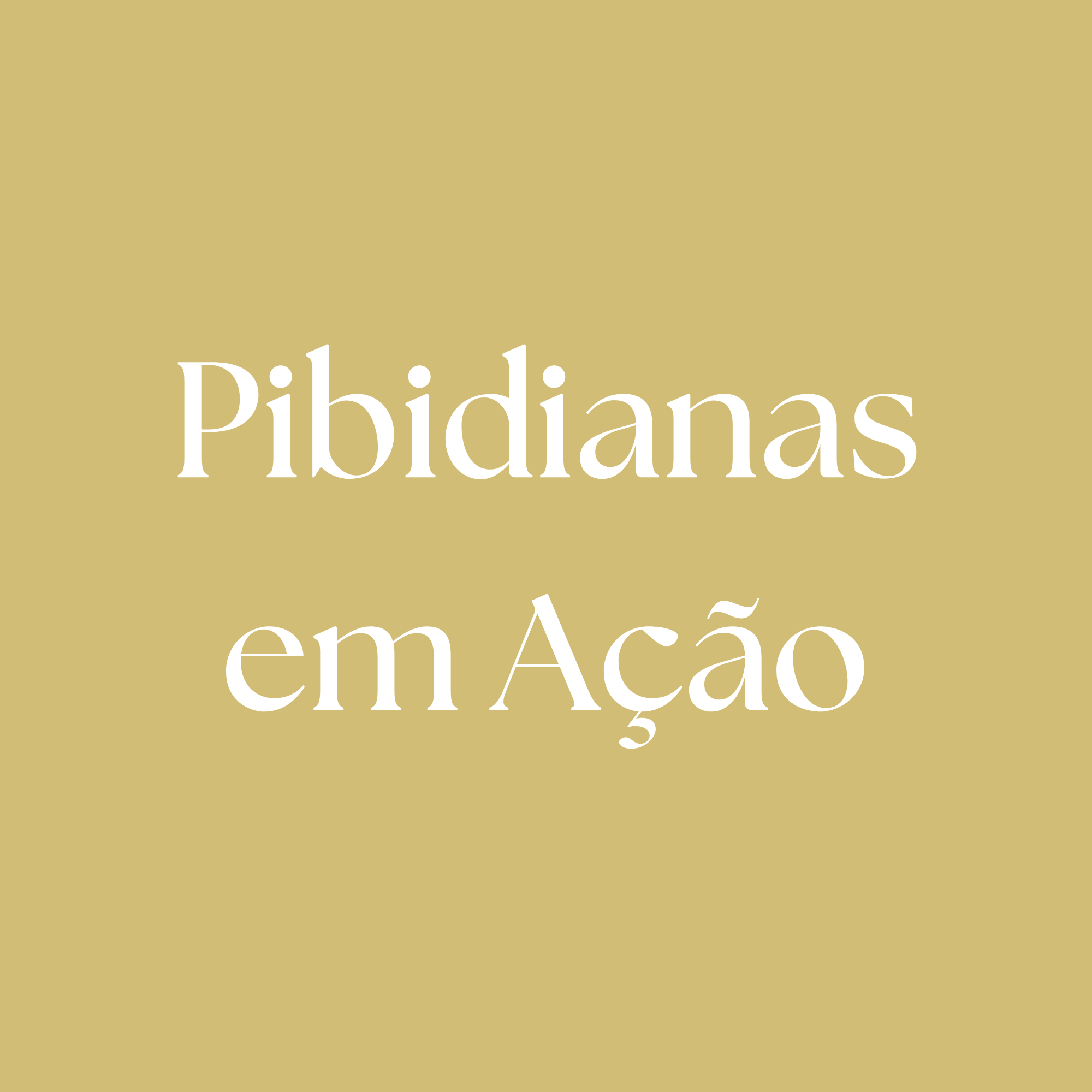 Logo Pibidianas em Ação