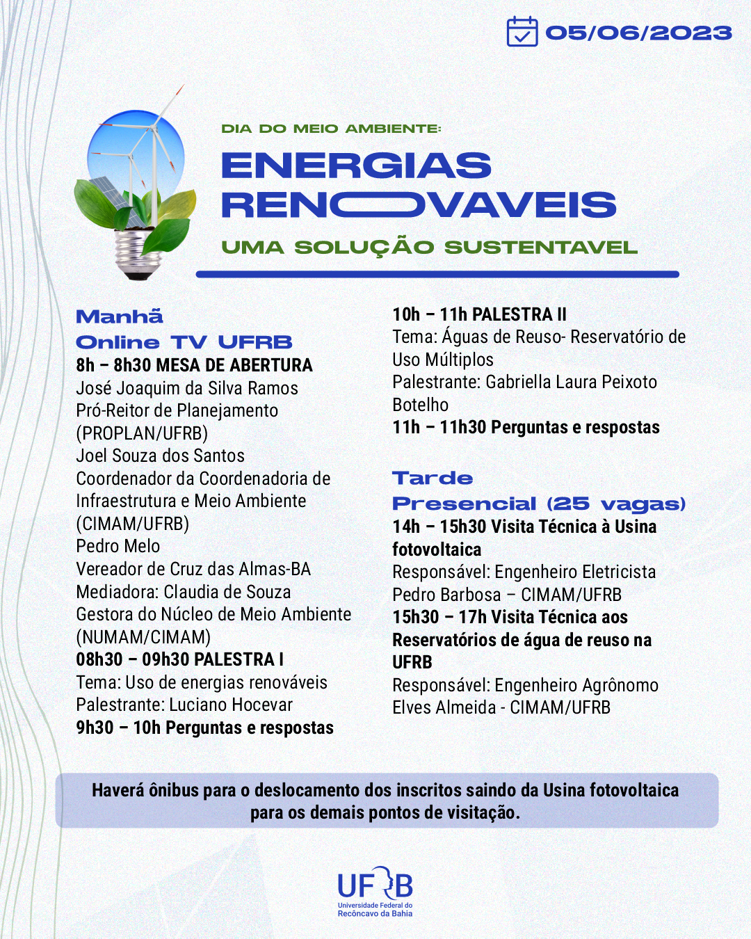 Dia do Meio Ambiente: Energias Renovávies uma solução Sustentável