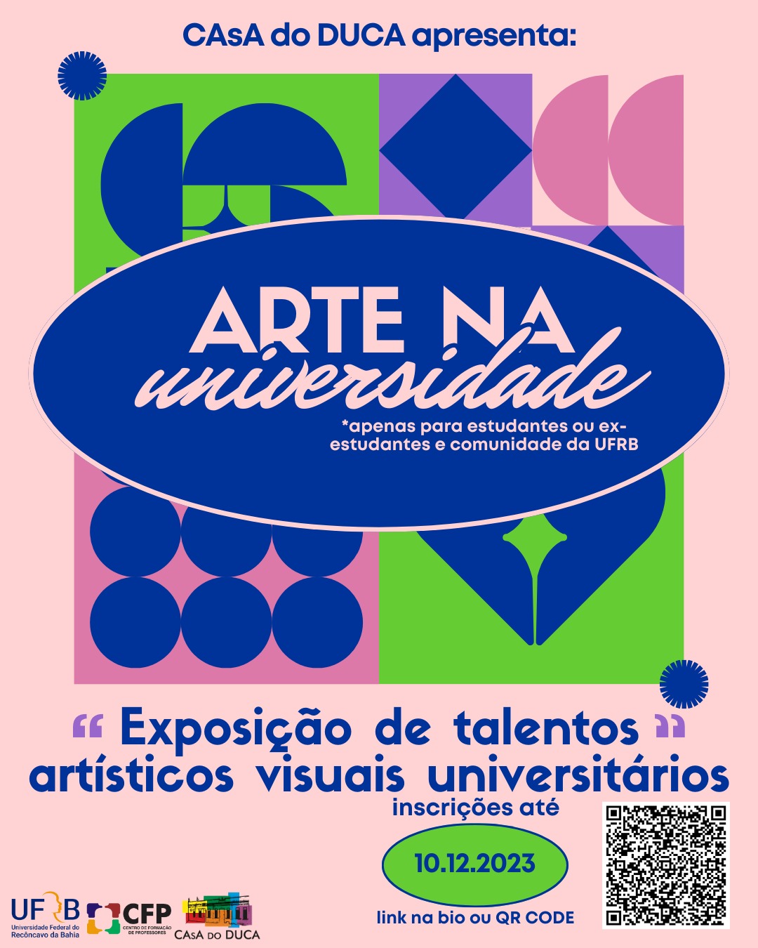 CAsA do DUCA seleciona trabalhos para a Exposição Coletiva “Arte na Universidade”