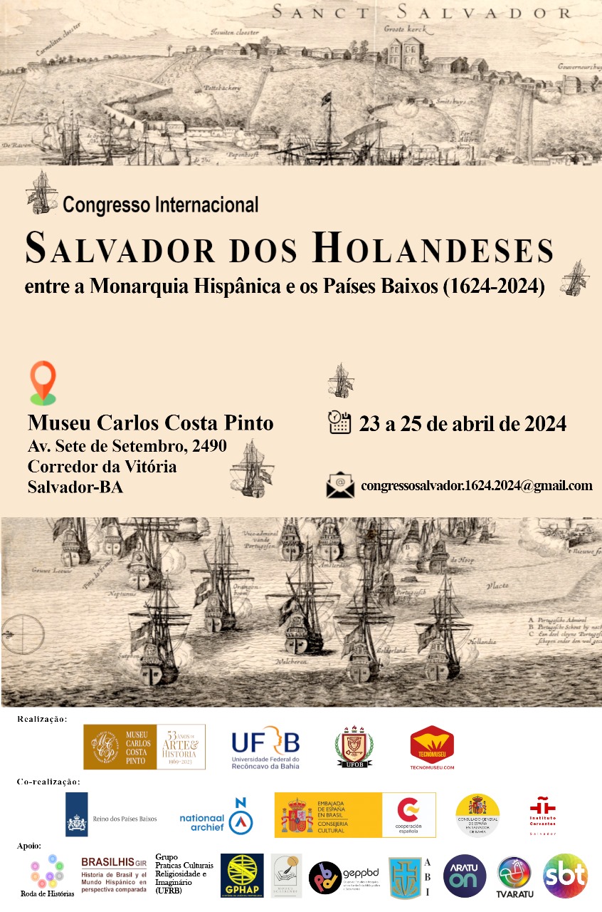 Congresso Internacional Salvador dos holandeses: quatrocentos anos da ocupação (1624-2024)