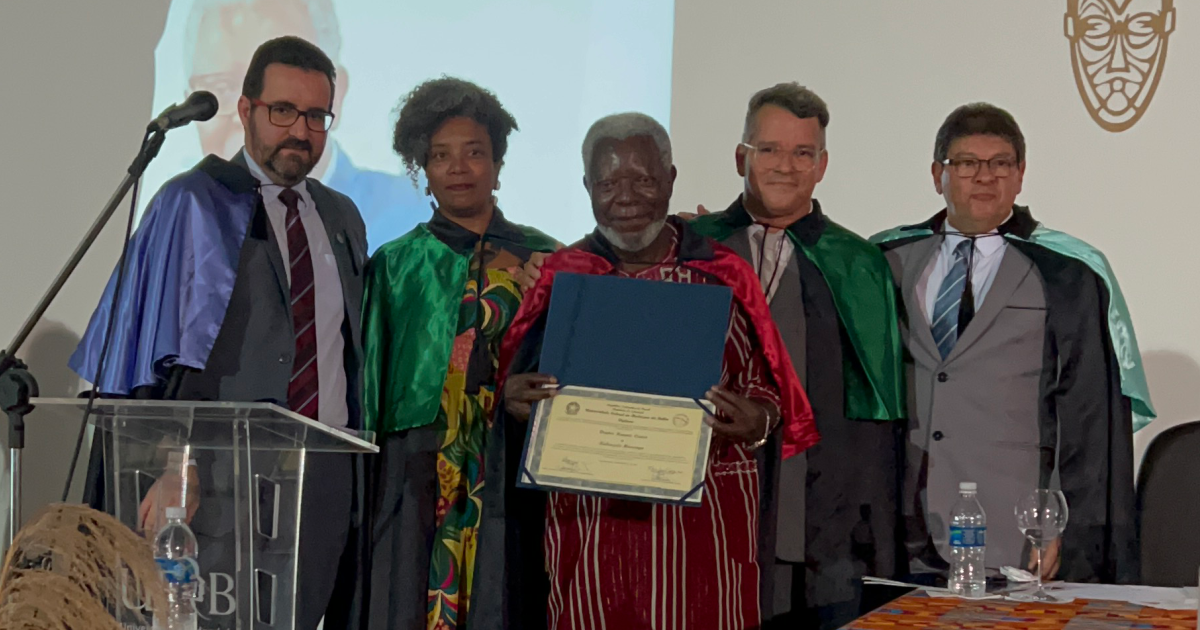 UFRB entrega título de Doutor Honoris Causa ao professor Kabengele Munanga  