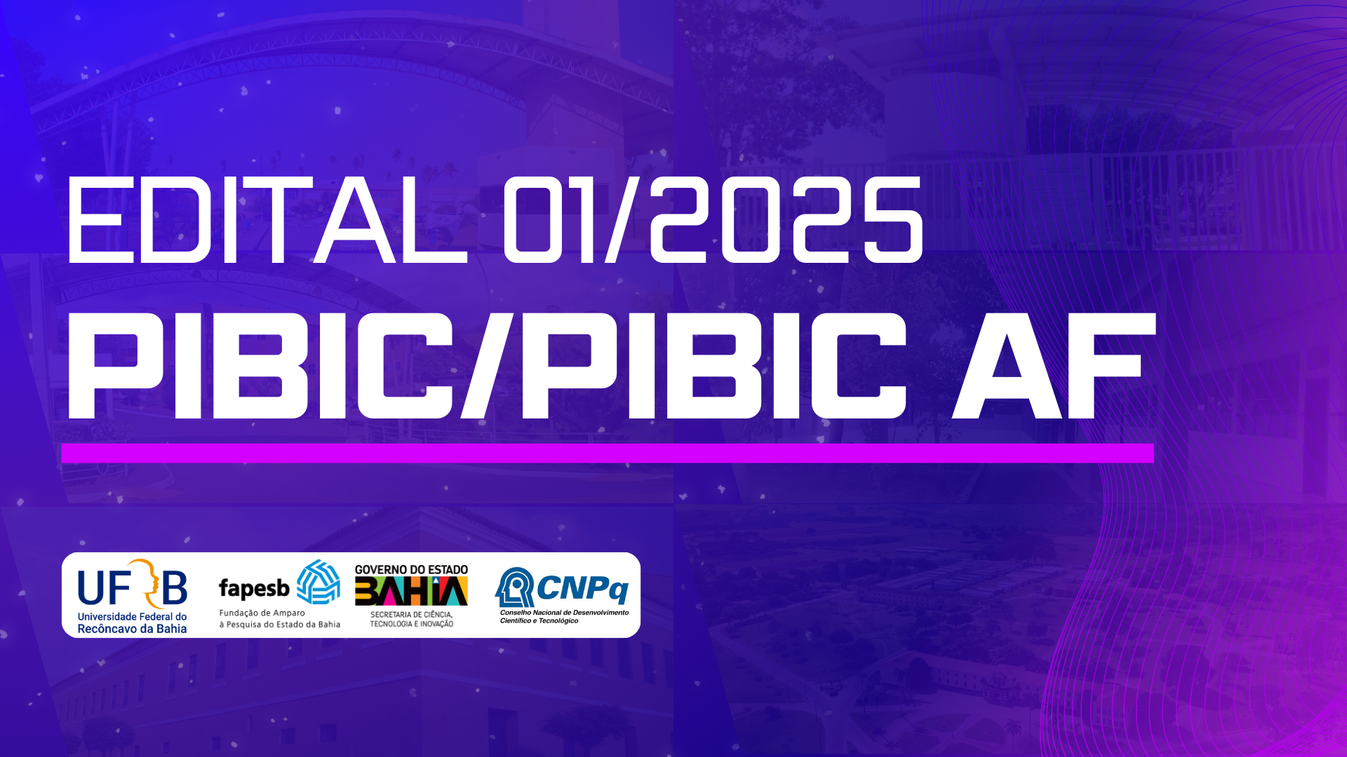 Edital 01/2025 - PIBIC/PIBIC AF - 2025/2026