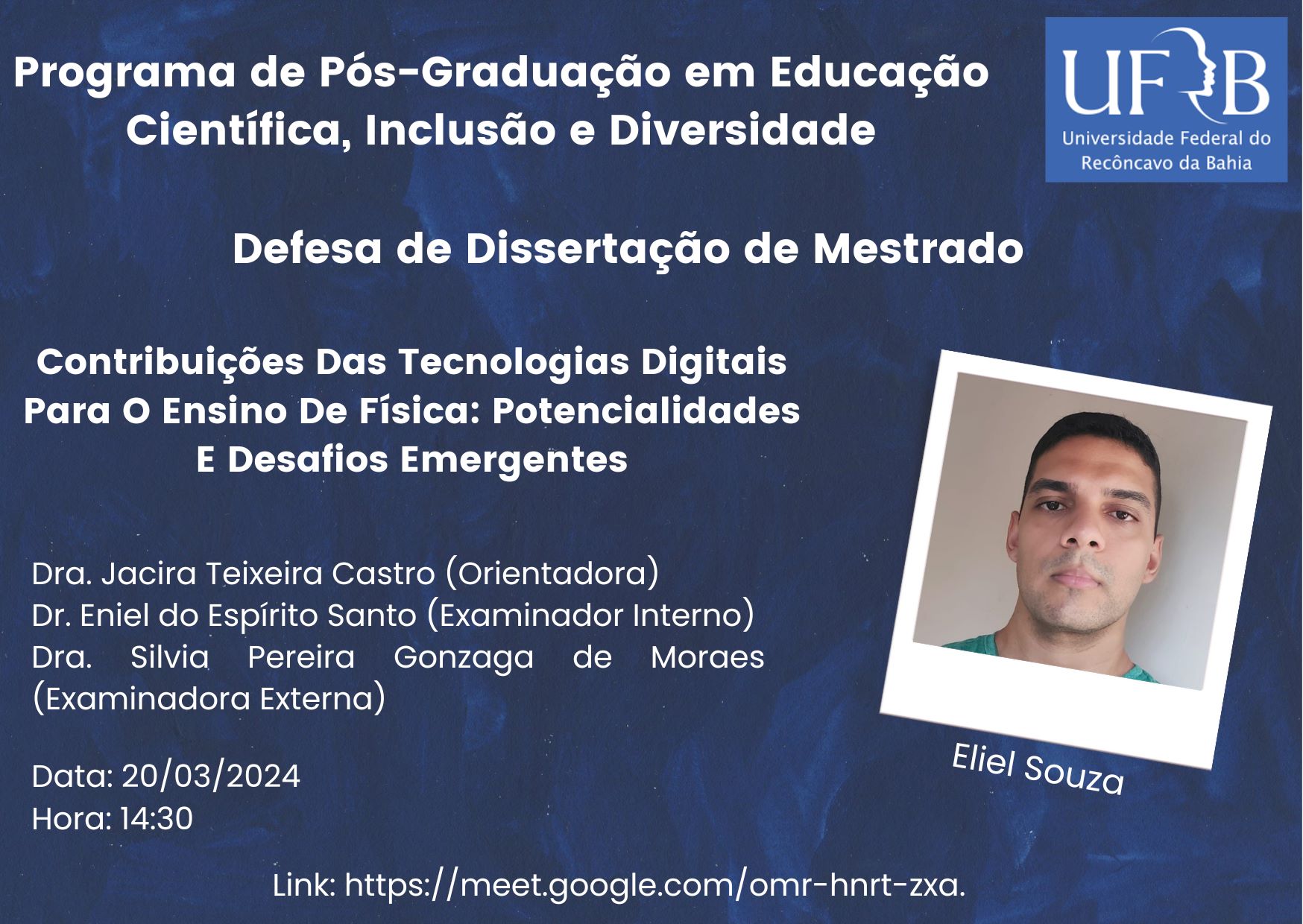 Convite Eliel Silva Souza