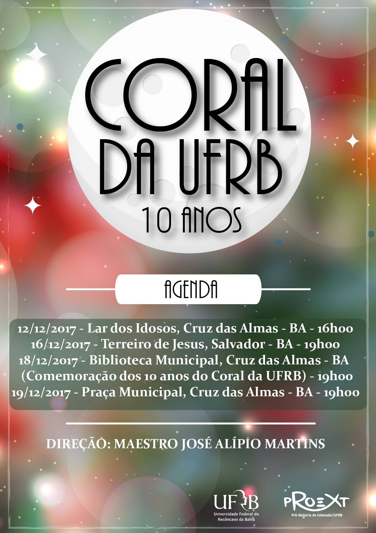 agenda coral dezembro 2017