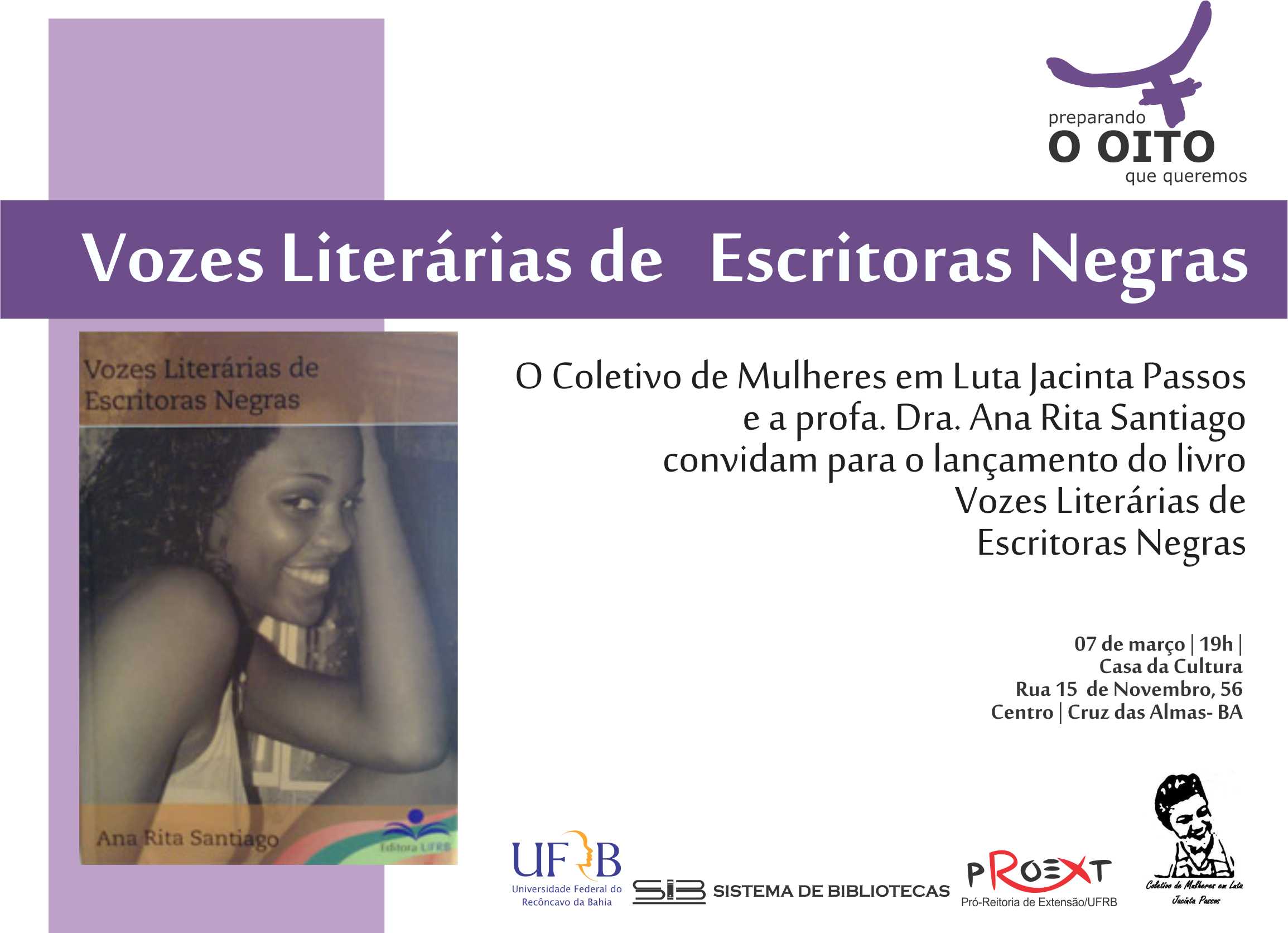 convite para o lançamento