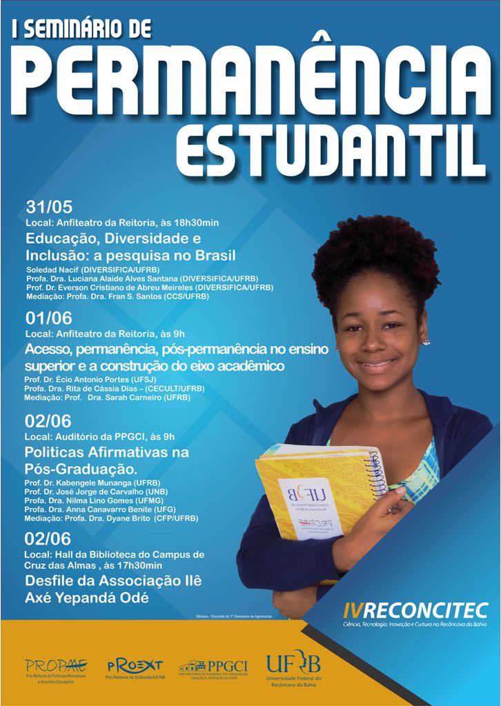 I Seminario de Permanência estudantil Reconcitec tamanho ok