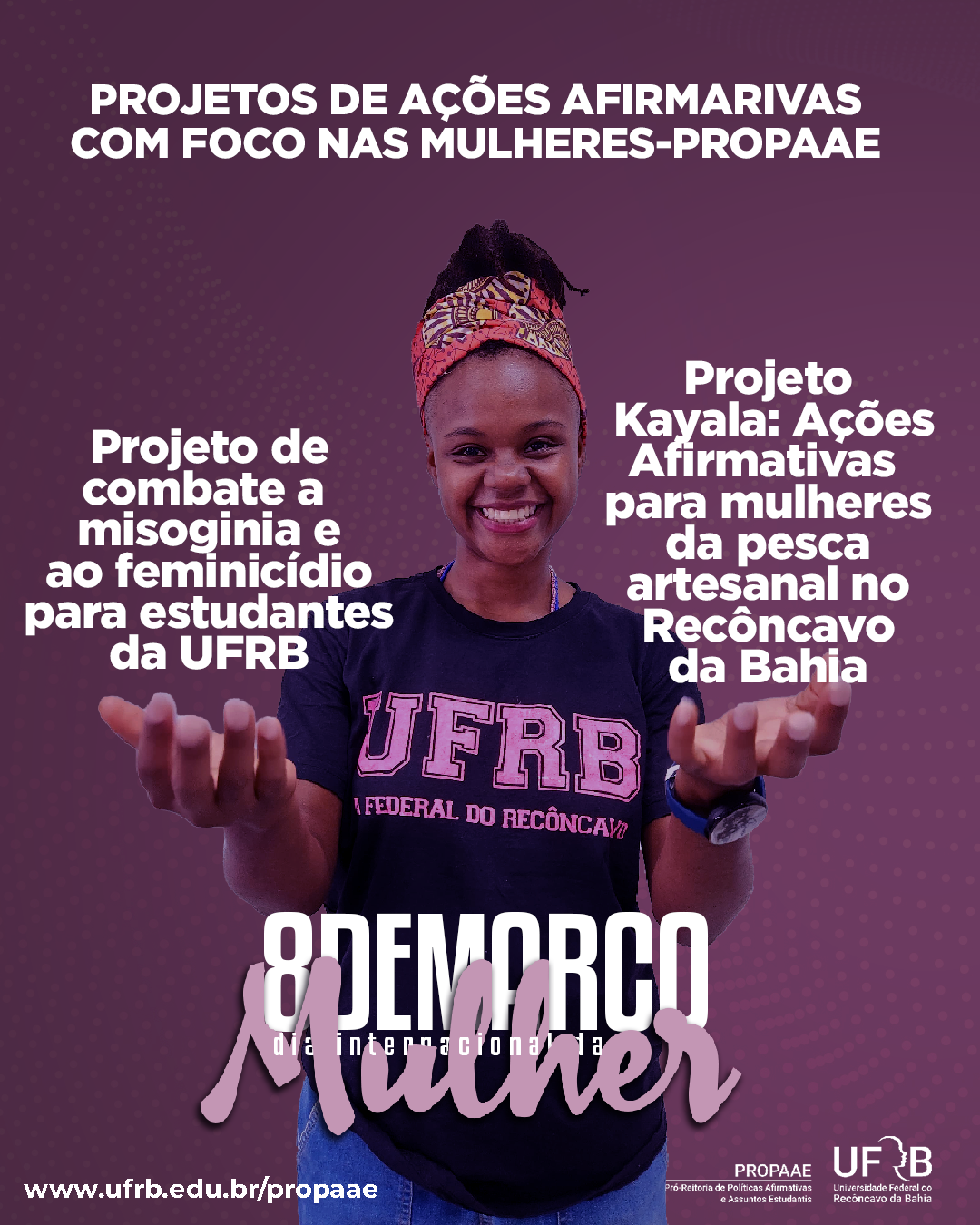 card dia da mulher propaae projetos