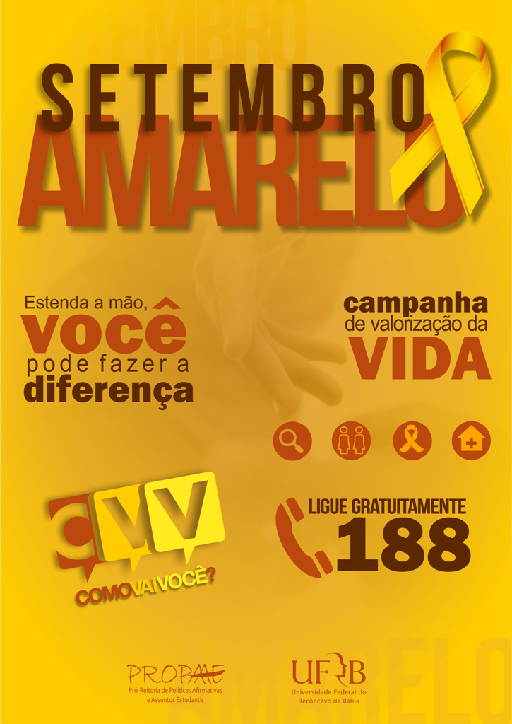 setembro amarelo propaae menor
