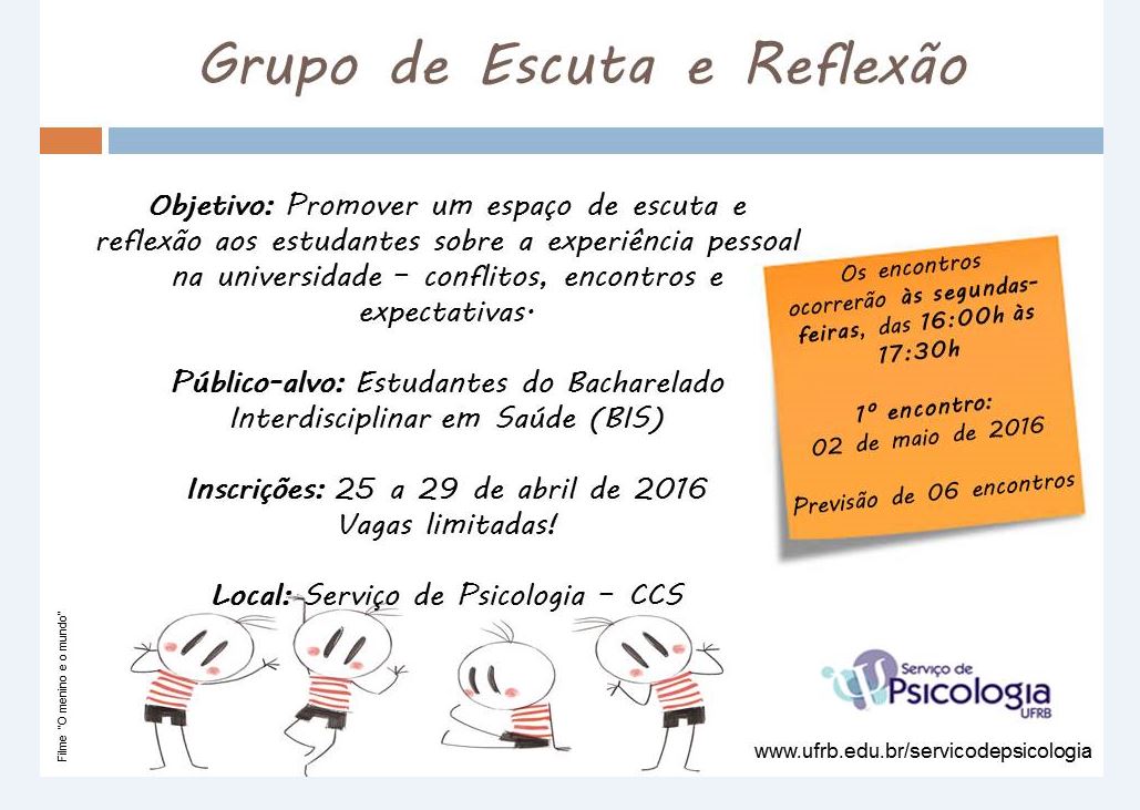 Grupodeescutaereflexão