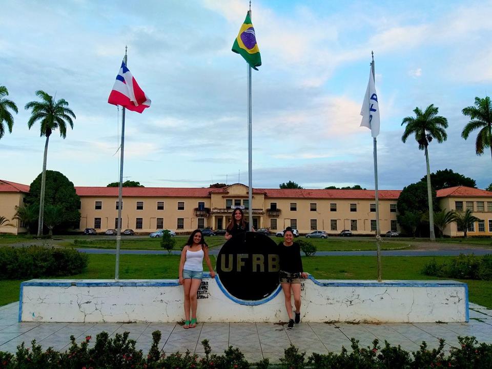 Sandra Jaqueline e Lizbeth na UFRB 2019