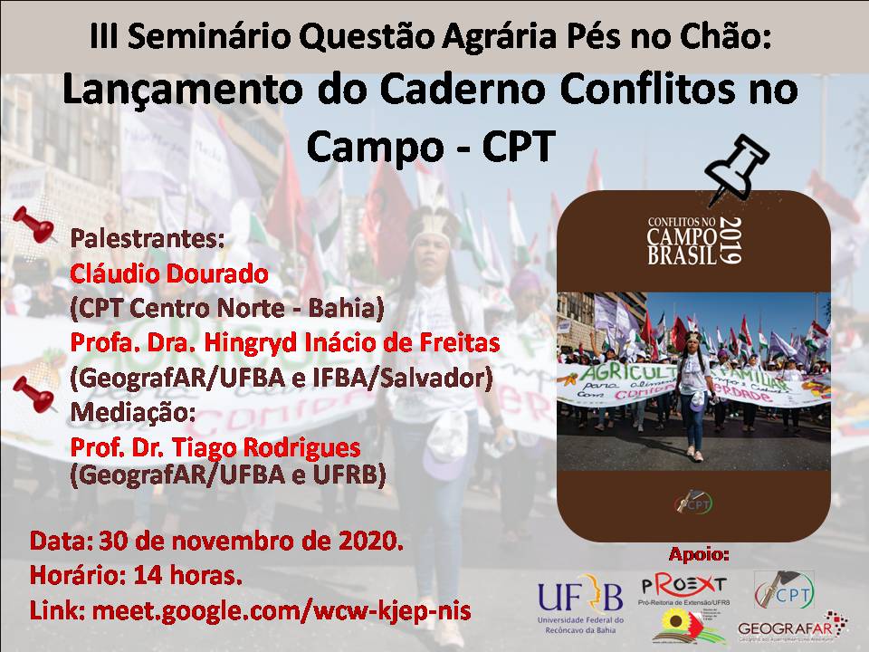 Seminário Questão Agrária Pés no Chão