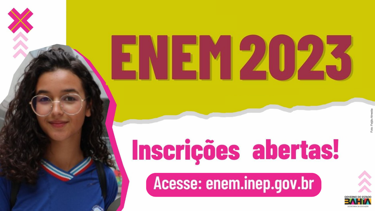 INSCRIÇÕES ABERTAS DE 05 A 16 DE JUNHO DE 2023